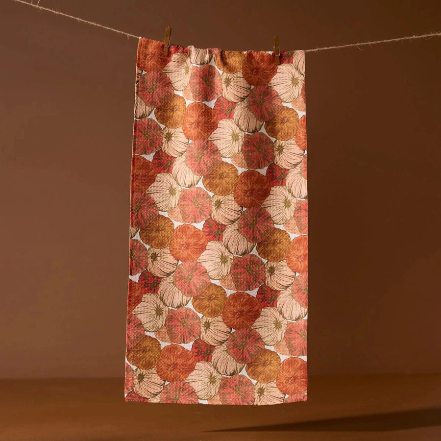 Geometry Holiday Tendril Bar Towel