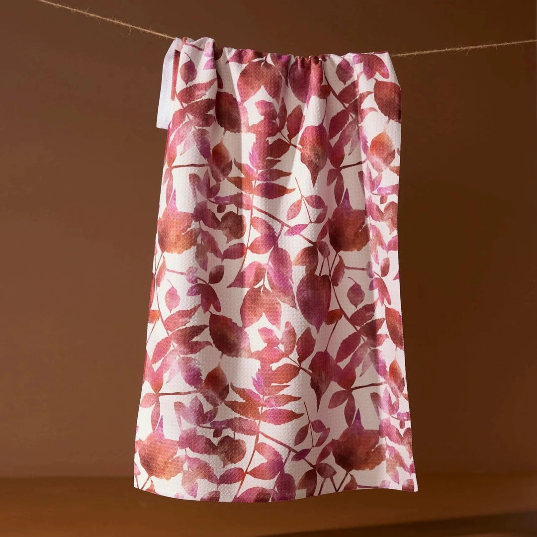 Geometry Home Watercolor Dreaming Tea Towel