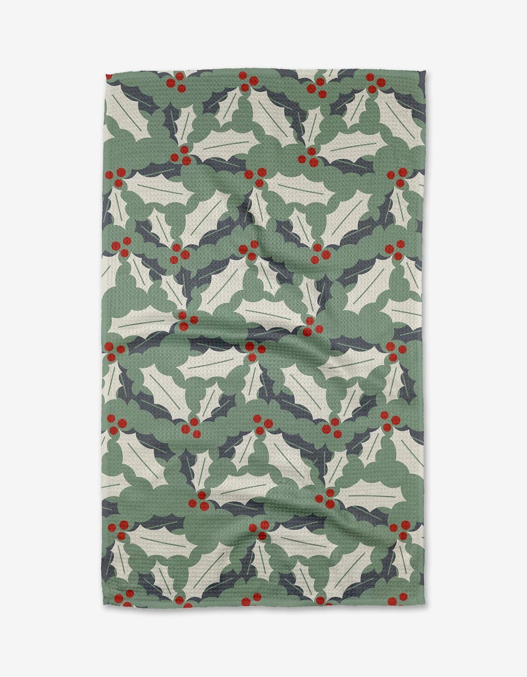 Geometry Kitchen Towels Holly Jolly Kitchen Tea Towel
