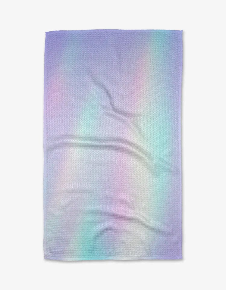 Geometry Tea Towel Iridescence Kitchen Tea Towel