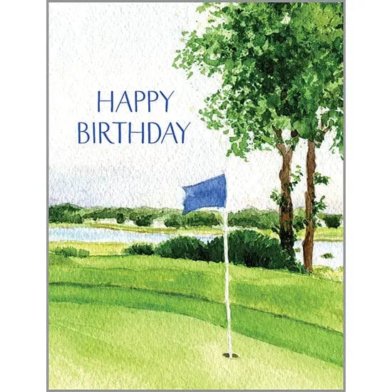Gina B Designs birthday card Golf - Birthday Card