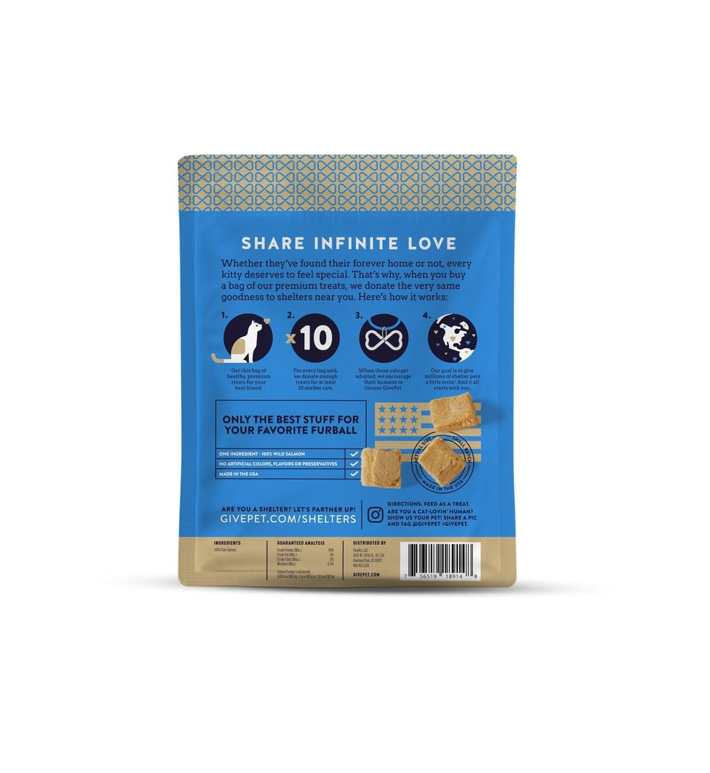 GivePet Gifts Purrfect Cast Freeze-Dried Cat Treats - 1.25oz Bag