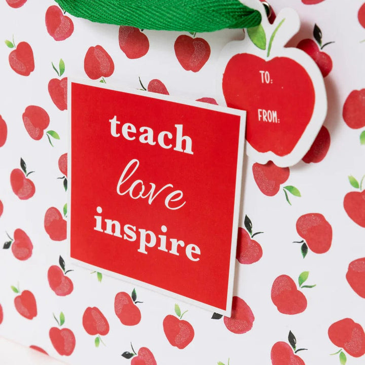 Graphique de France Gift Bags Watercolor Apples Medium Gift Bag