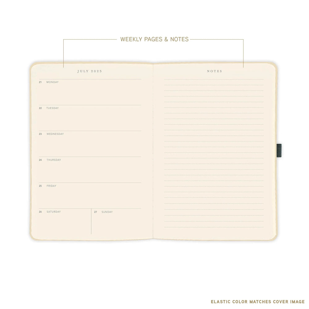 Graphique de France Paper Glossy 6 x 8 18-Month Vegan Leather Planner