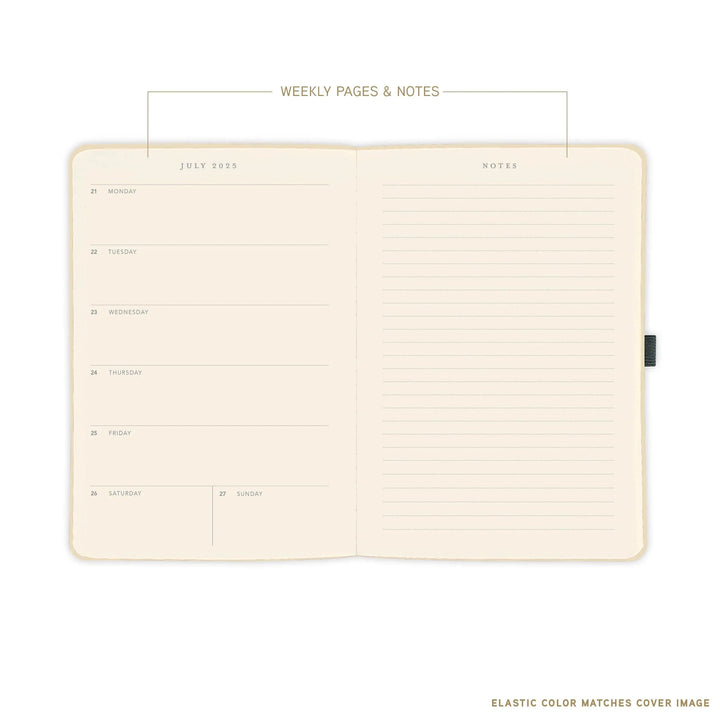 Graphique de France Paper Glossy 6 x 8 18-Month Vegan Leather Planner
