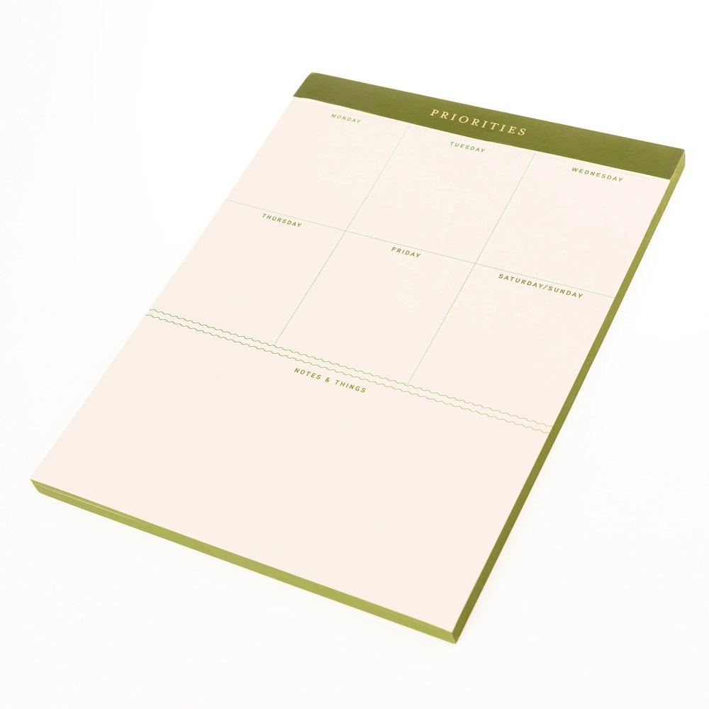 Graphique de France Paper Olive Green Legal Pad