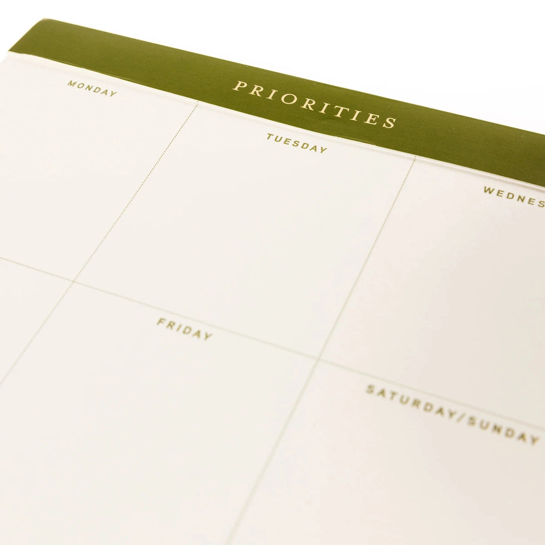 Graphique de France Paper Olive Green Legal Pad