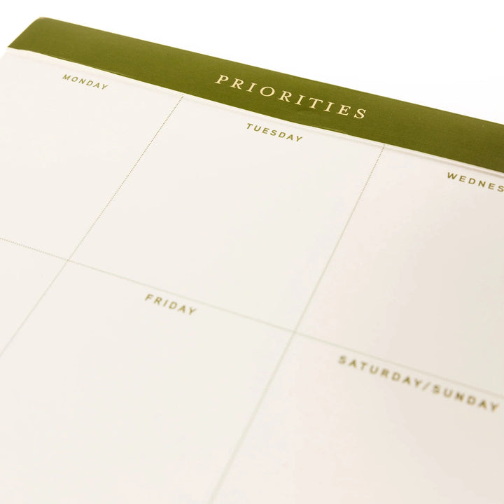 Graphique de France Paper Olive Green Legal Pad
