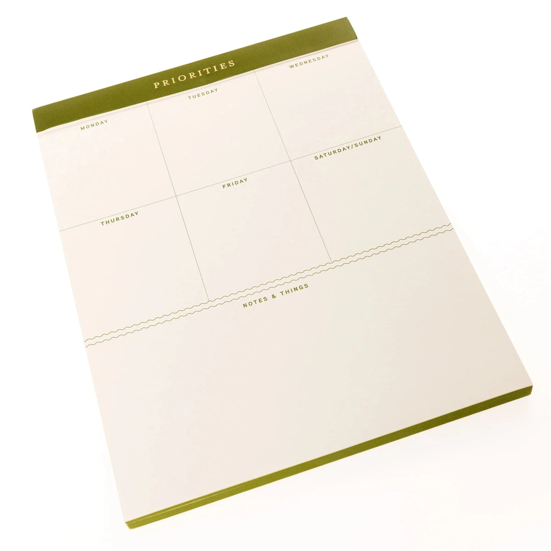 Graphique de France Paper Olive Green Legal Pad