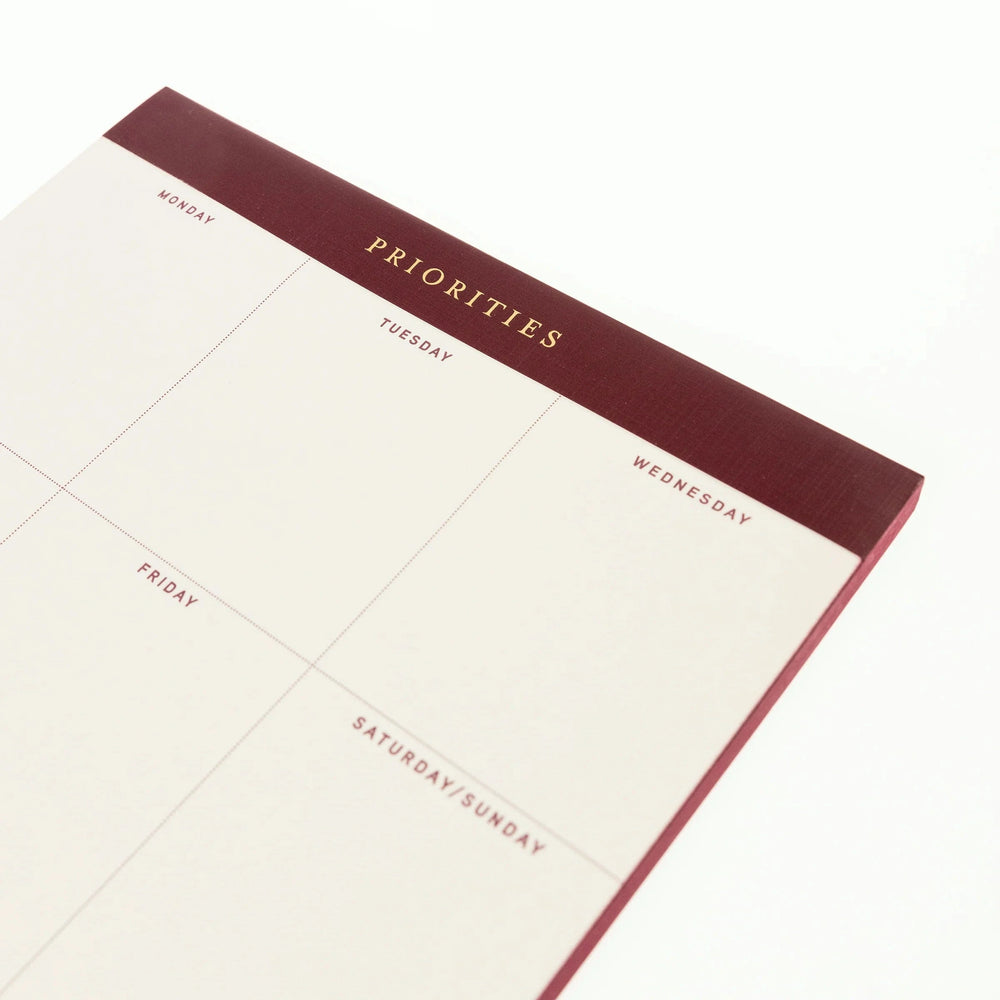 Graphique de France Paper Plum Red Legal Pad