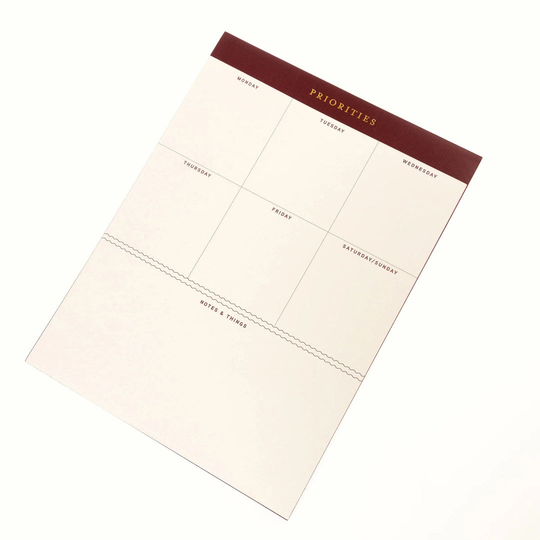 Graphique de France Paper Plum Red Legal Pad