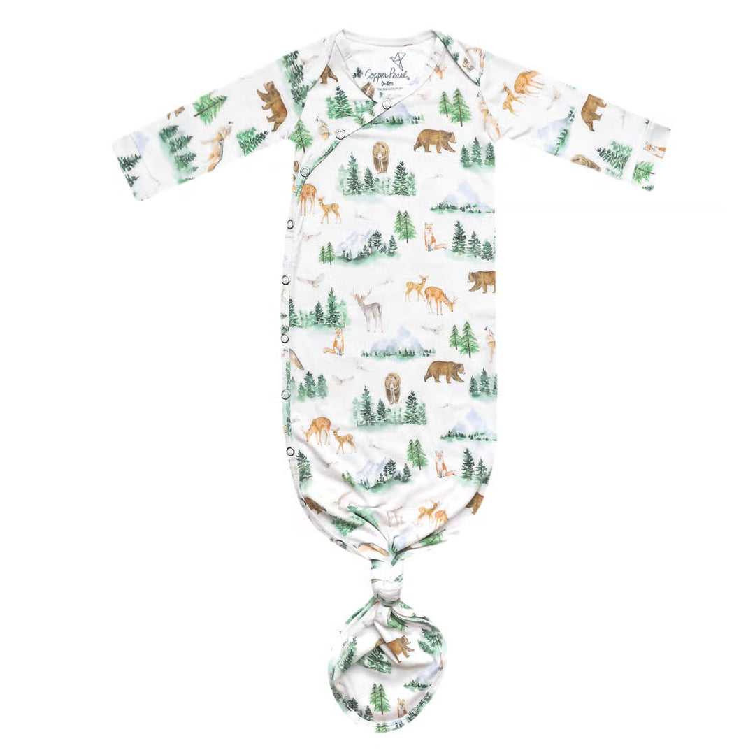 Grayson Newborn Knotted Gown