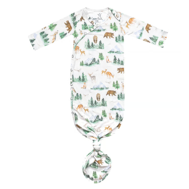 Grayson Newborn Knotted Gown