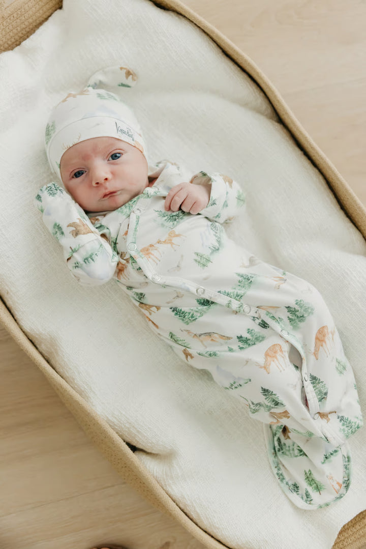 Grayson Newborn Knotted Gown