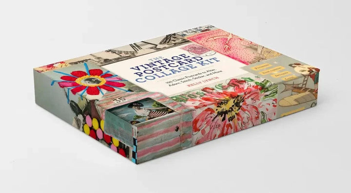 Hachette Cards The Vintage Postcard Collage Kit