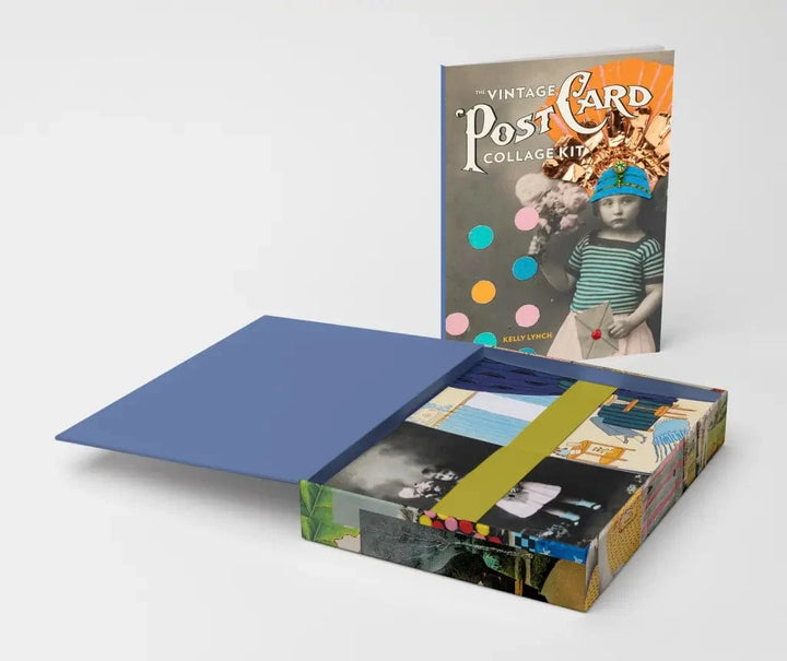 Hachette Cards The Vintage Postcard Collage Kit