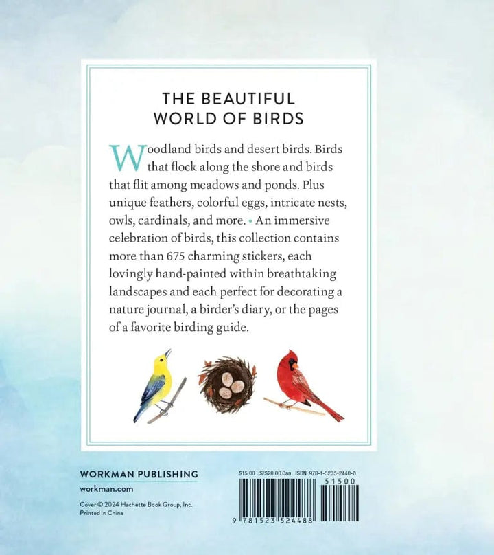 Hachette Sticker Book A Bird Lover's Sticker Book