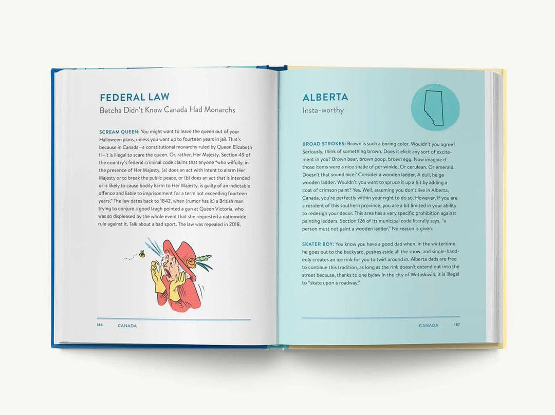 Harper Collins Christian Publishing Book Don' Hurt a Sasquatch: And Other Wacky-but-Real Laws in the USA & Canada