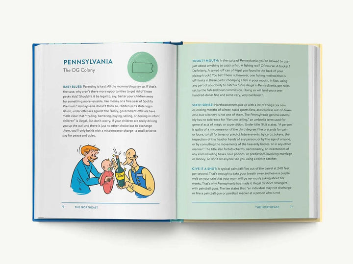 Harper Collins Christian Publishing Book Don' Hurt a Sasquatch: And Other Wacky-but-Real Laws in the USA & Canada