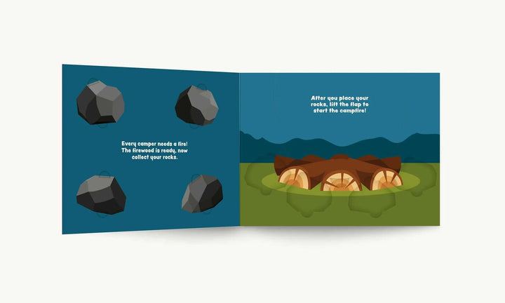 Harper Collins Christian Publishing Book My First Campout: Get Ready for the Great Outdoors with this Interactive Board Book!