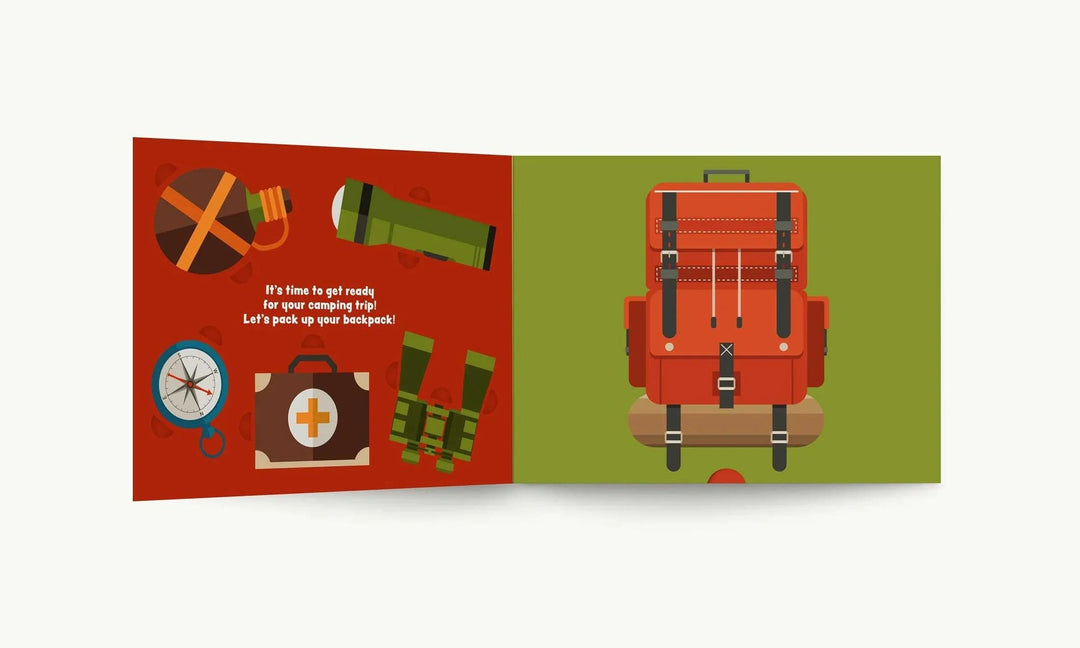 Harper Collins Christian Publishing Book My First Campout: Get Ready for the Great Outdoors with this Interactive Board Book!