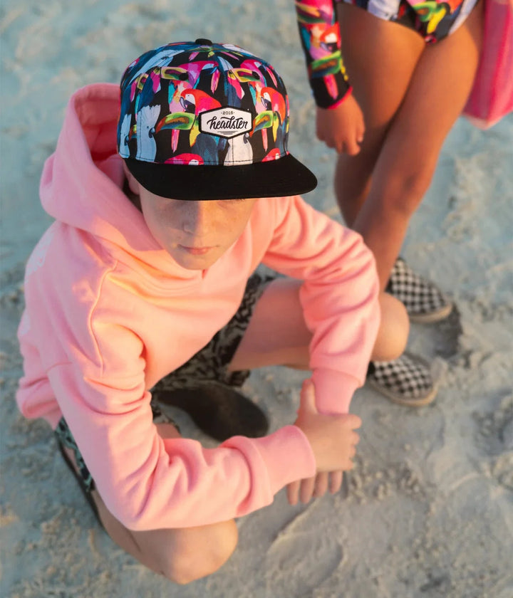 Headster Kids Baby Oasis Birds Snapback Hat
