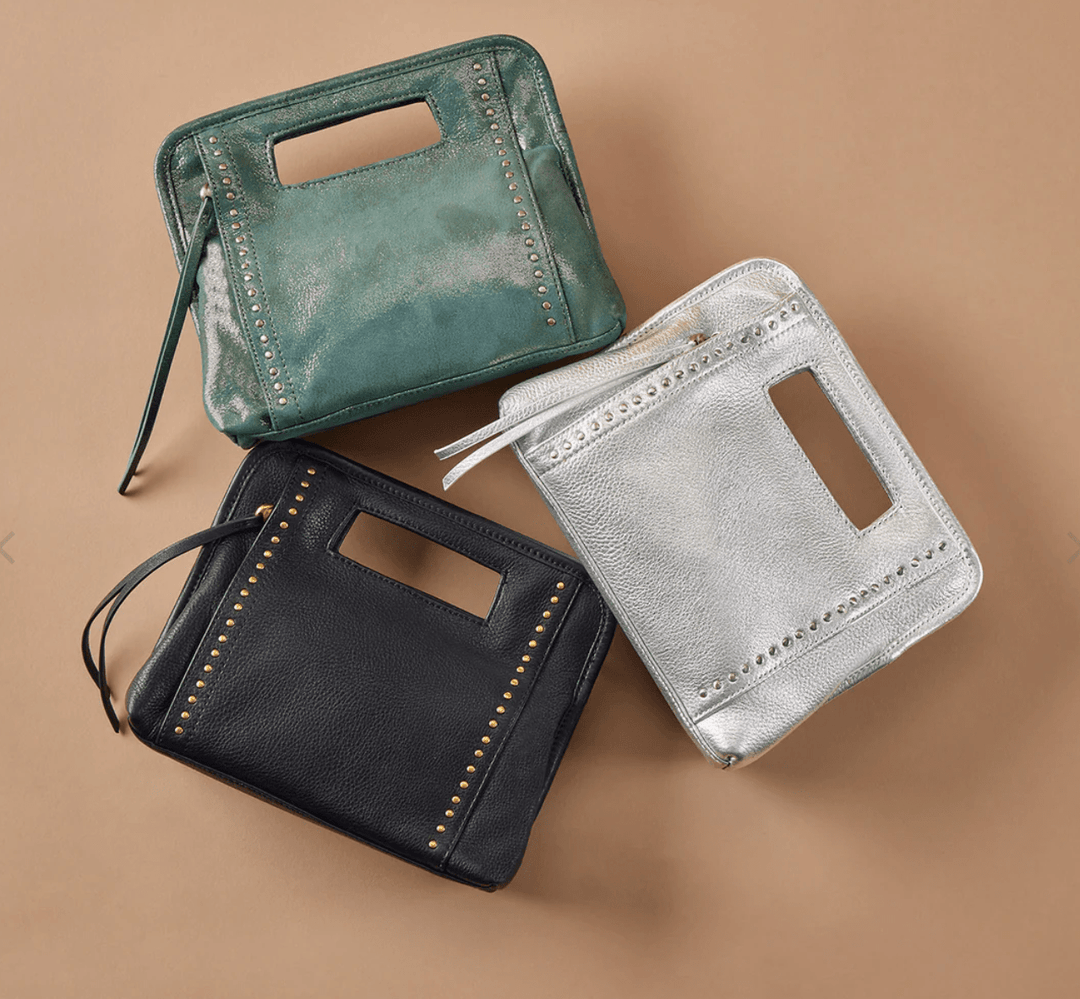 hobo Ace Clutch in Pebbled Leather