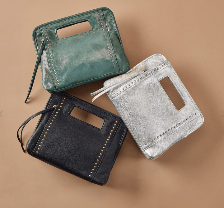 hobo Ace Clutch in Pebbled Leather