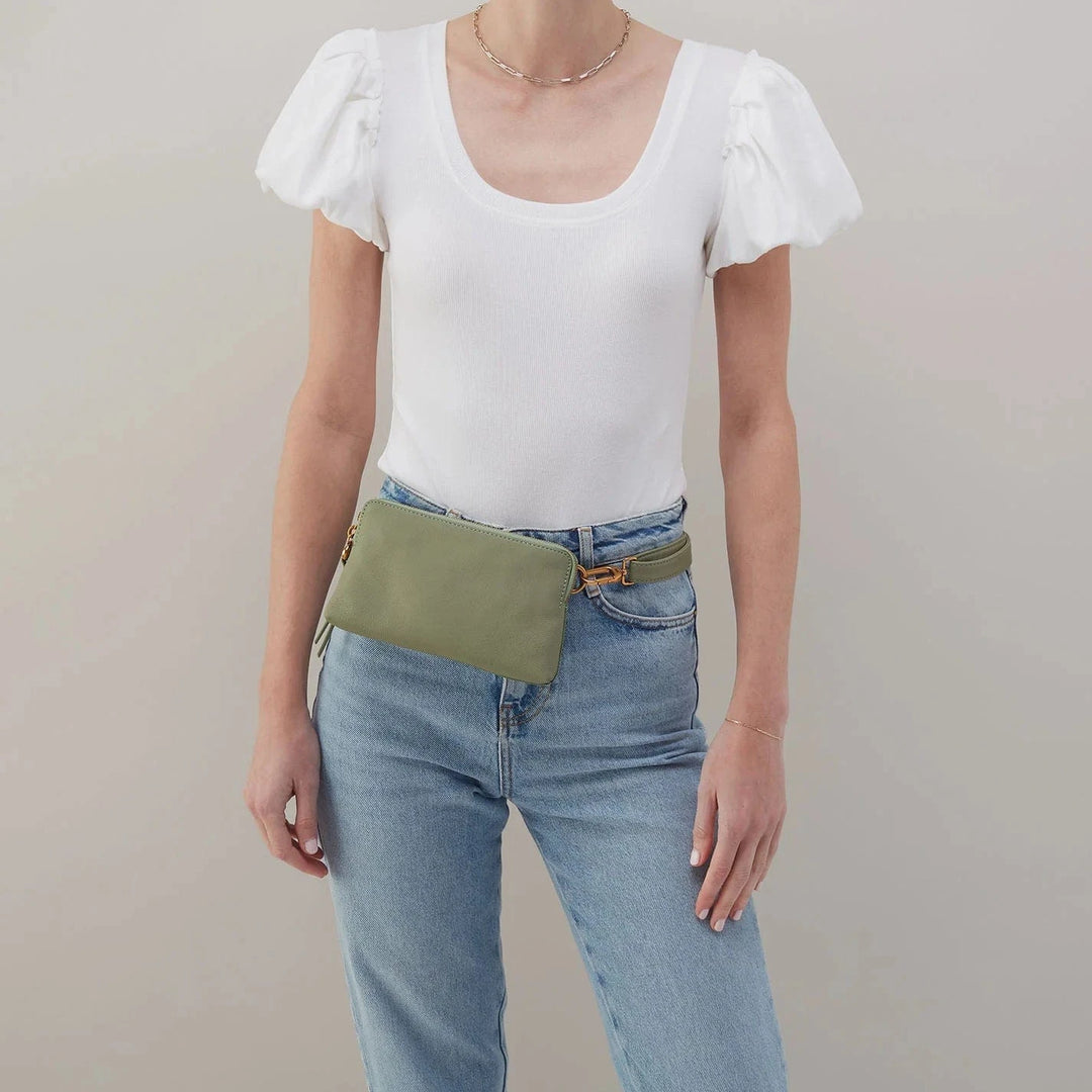 Hobo Bags Fern Slim Belt Bag - Watercress
