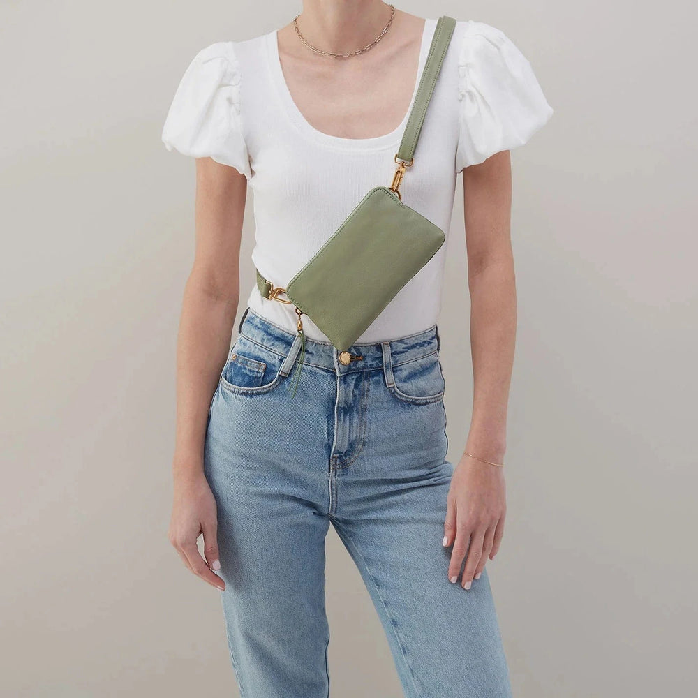 Hobo Bags Fern Slim Belt Bag - Watercress