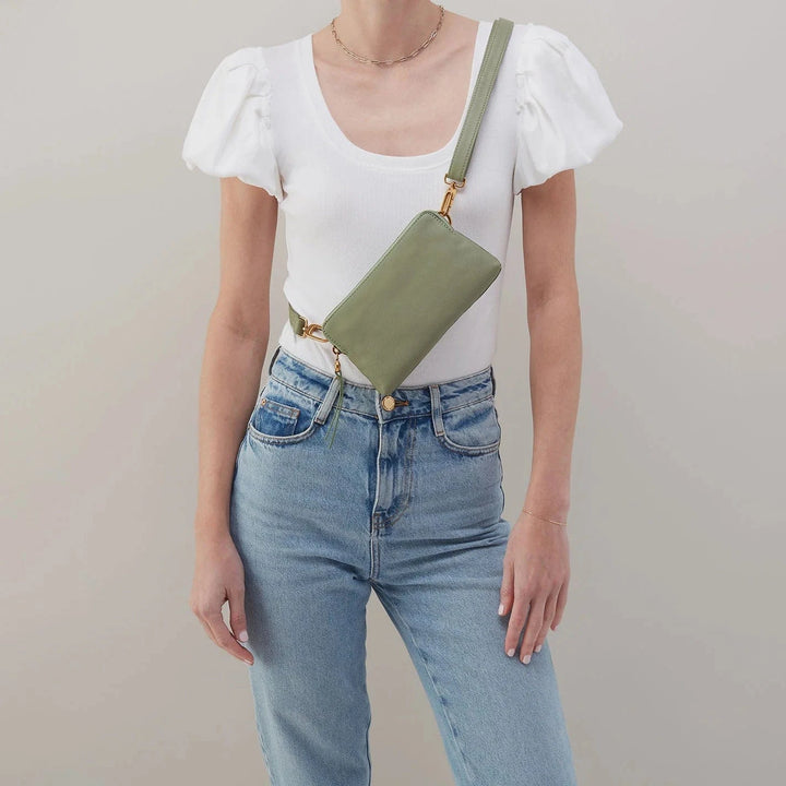 Hobo Bags Fern Slim Belt Bag - Watercress