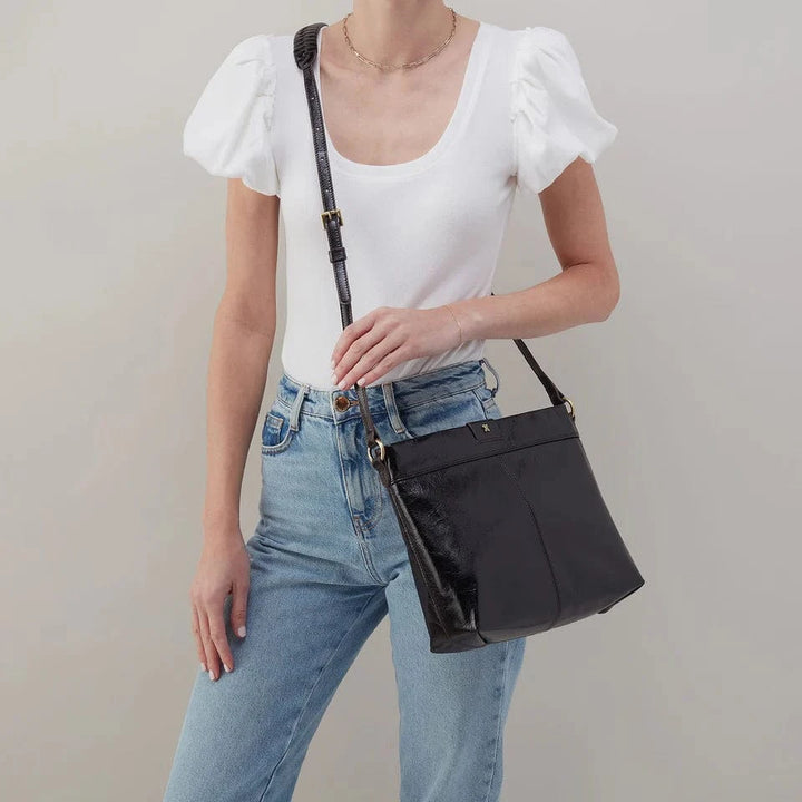 Hobo Bags Romy Medium Crossbody - Black