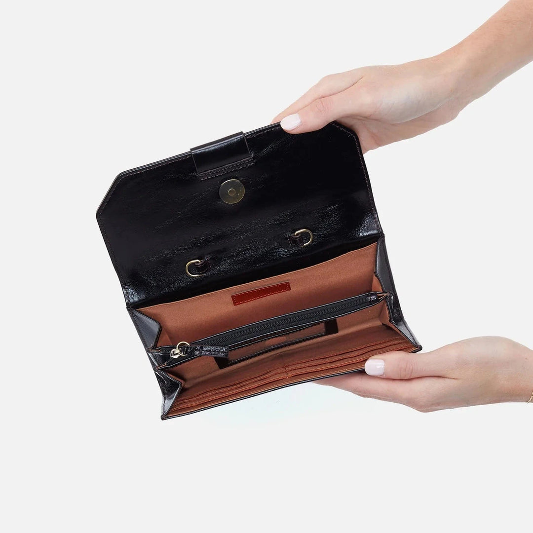 Hobo Bags Romy Wallet Crossbody - Black