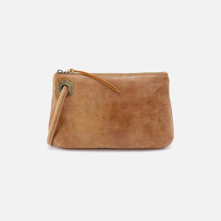 Hobo Fashion Daisy Daze Large Wristlet | Whiskey