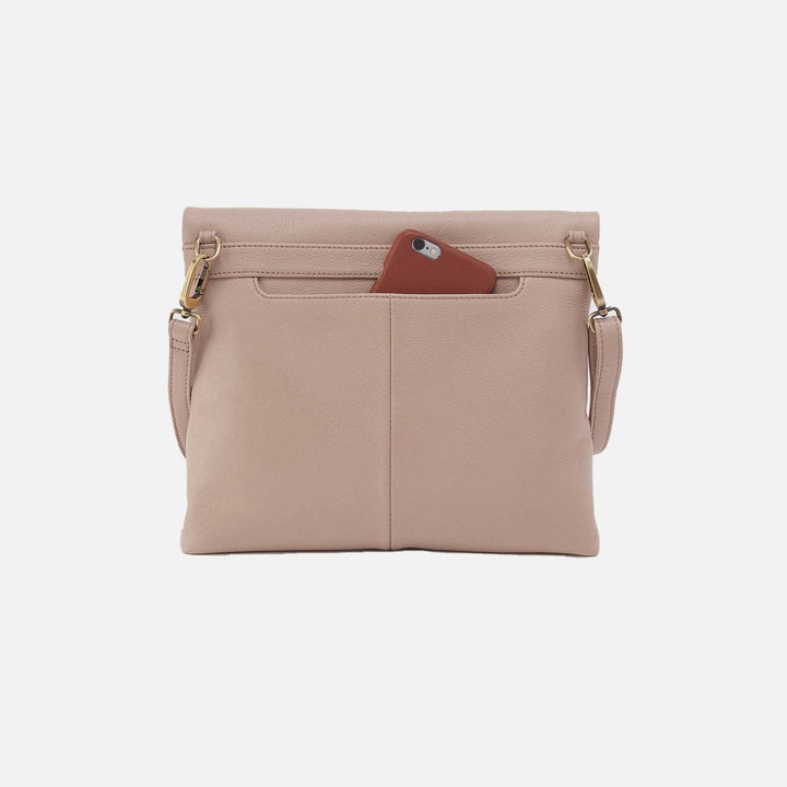 Hobo Fashion Draft Crossbody - Pebbled Leather | Warm Adobe