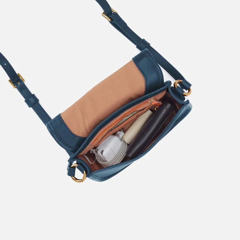 Hobo Fashion Kiva Small Crossbody | Peacock Feather