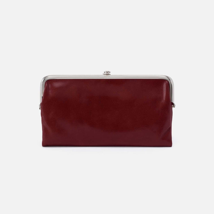 Hobo Fashion Lauren Clutch-Wallet - Polished Leather | Saddleberry