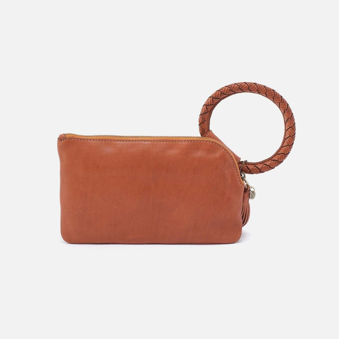 Hobo Fashion Sable Wristlet - Washed Leather | Harvest Wheat