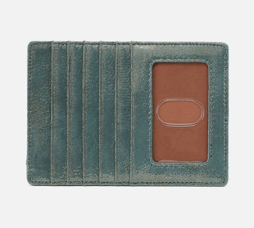 Luxe Leather Credit Card Holder, Brown