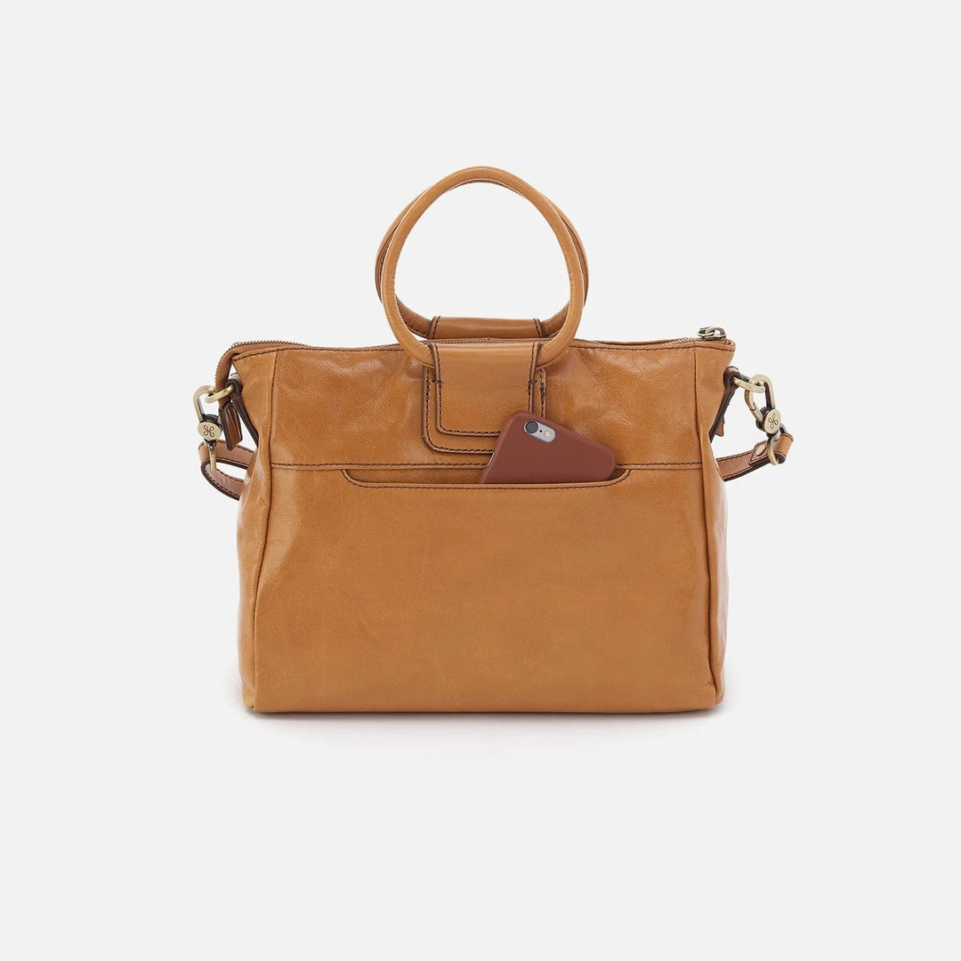 Hobo Wallet Sheila Medium Satchel - Natural