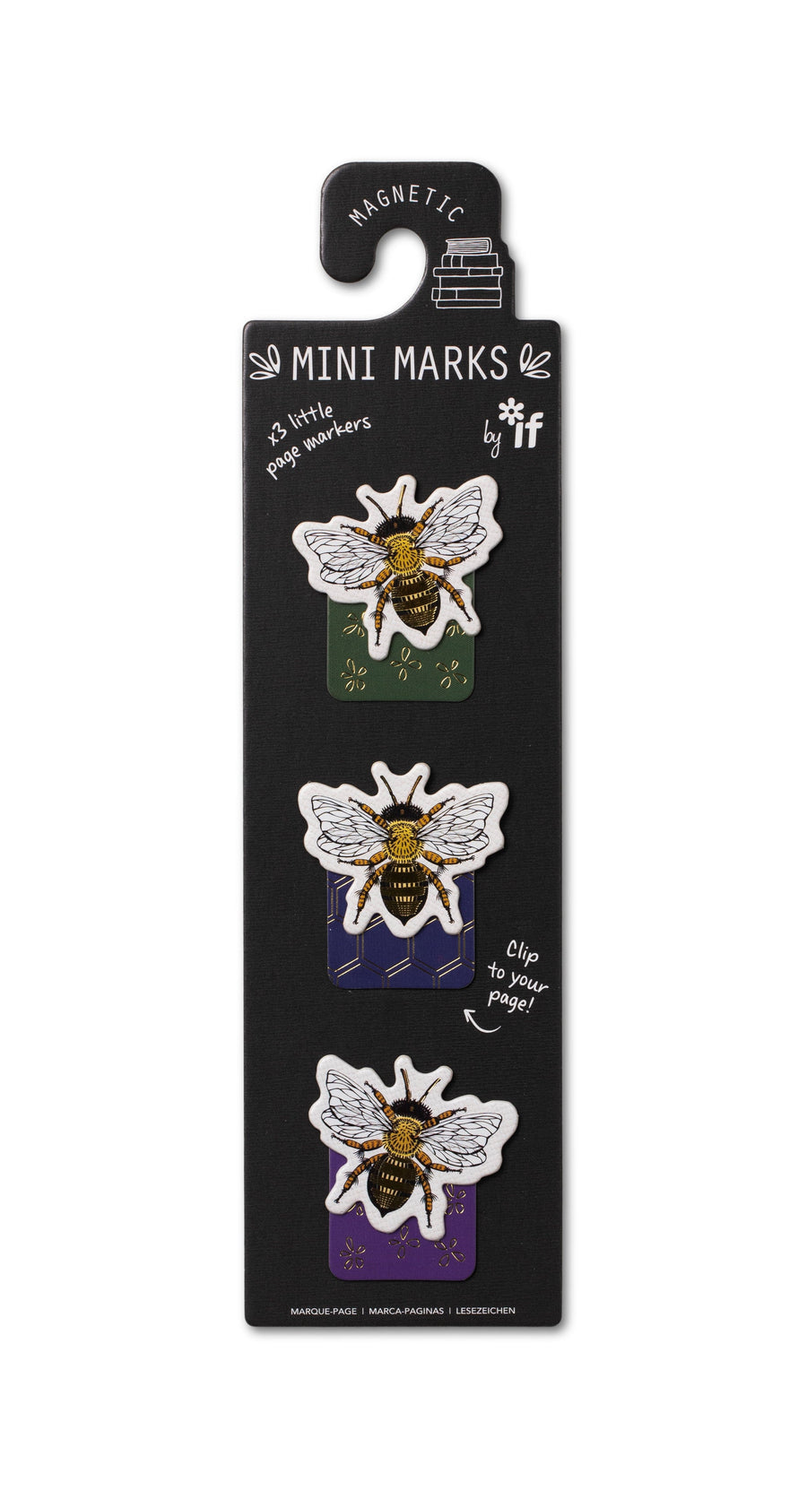 IF USA Gifts Magnetic Mini Marks by IF - Bees