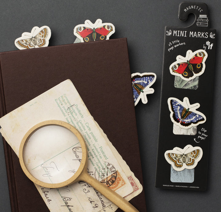 IF USA Gifts Magnetic Mini Marks by IF - Butterflies