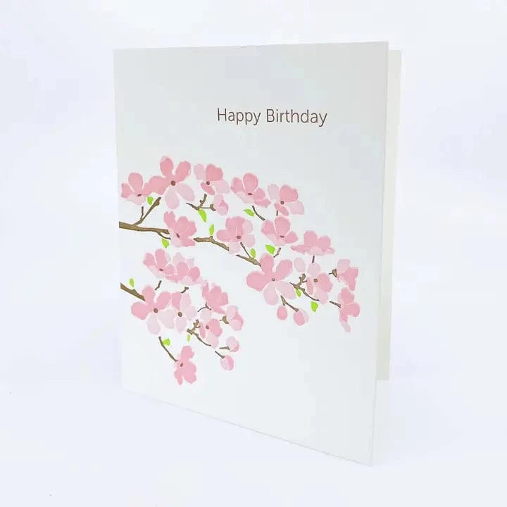 Ilee Paper Goods Cards Cherry Blossom Happy Birthday