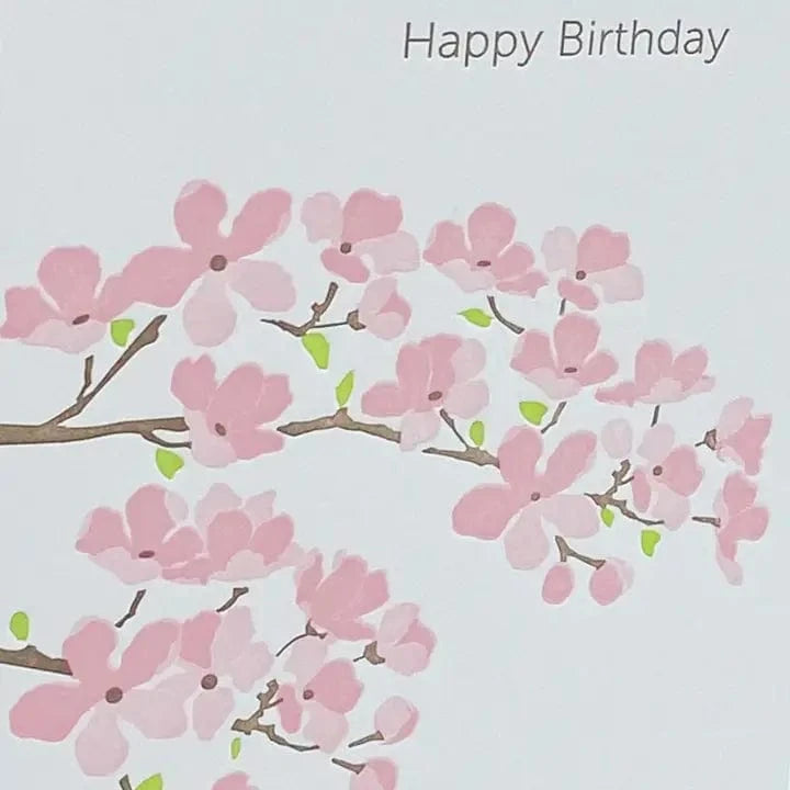 Ilee Paper Goods Cards Cherry Blossom Happy Birthday