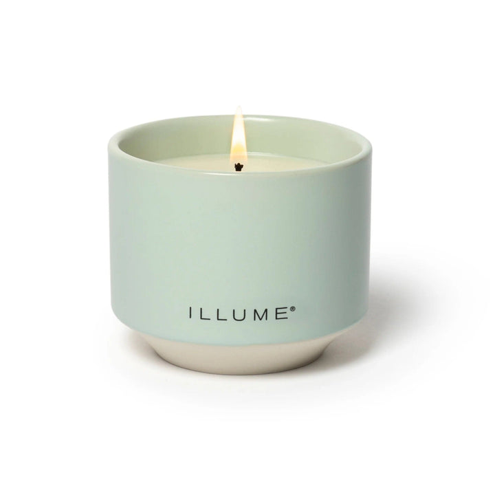 Illume Candle Fresh Sea Salt Matte Ceramic Candle