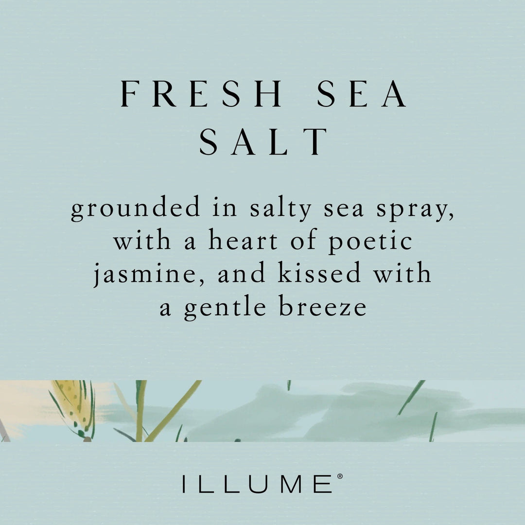 Illume Candle Fresh Sea Salt Matte Ceramic Candle