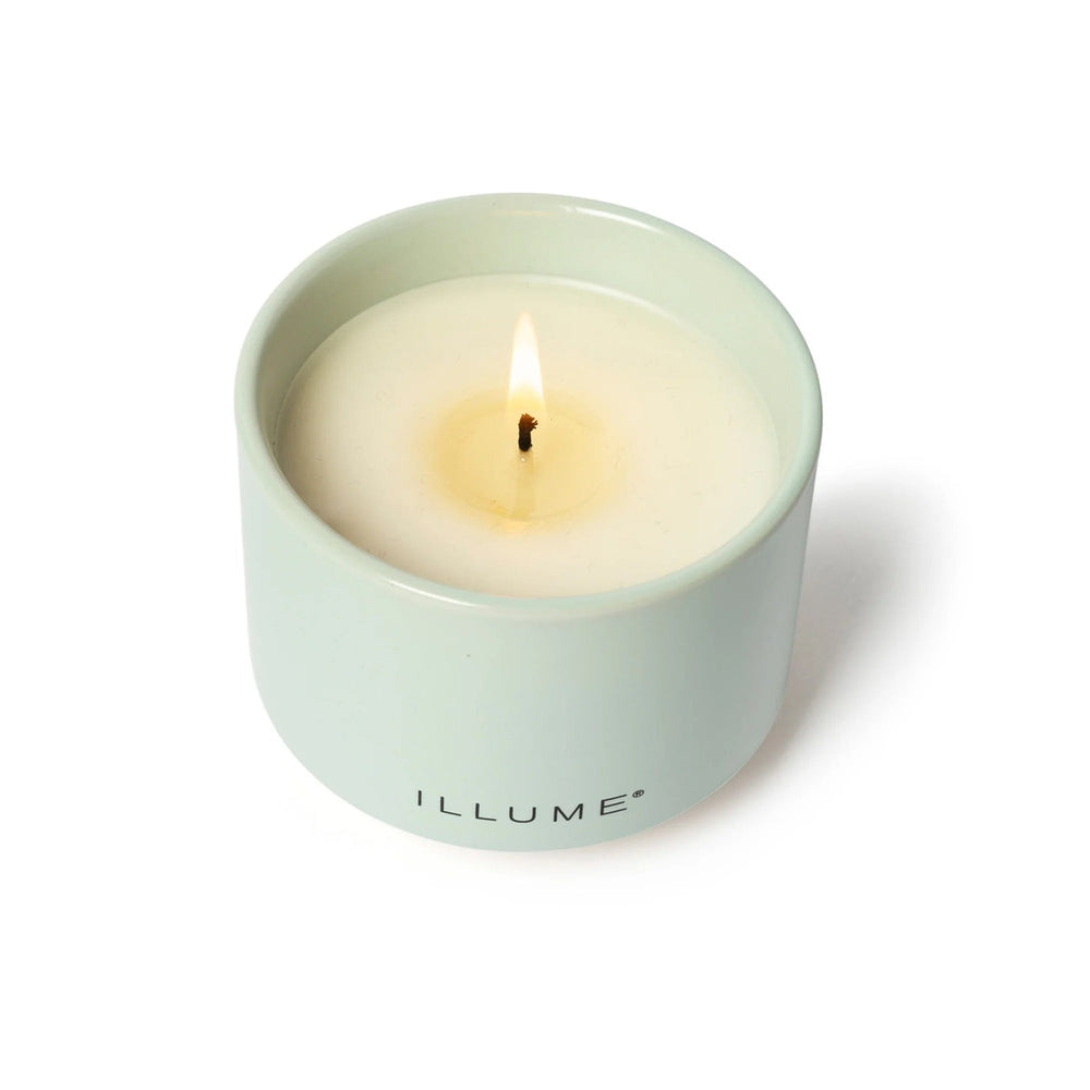 Illume Candle Fresh Sea Salt Matte Ceramic Candle