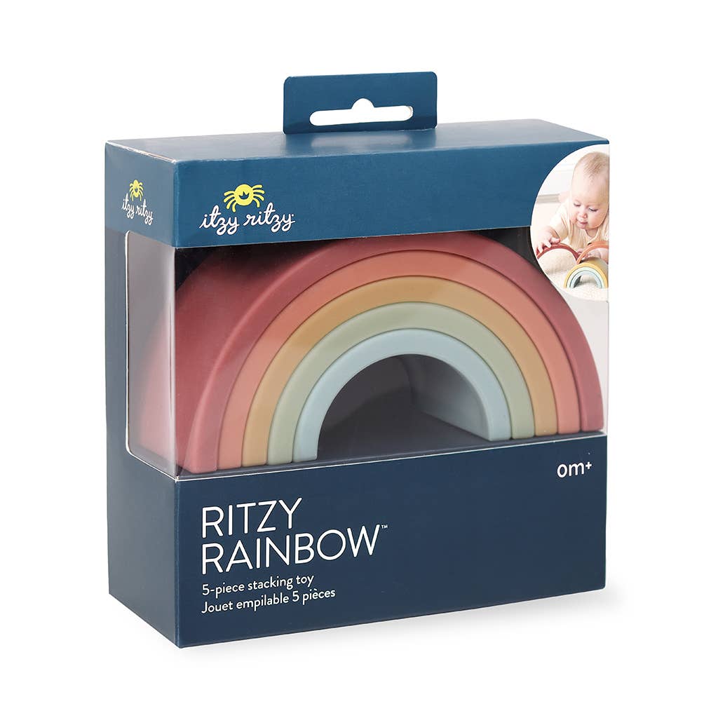 Itzy Ritzy *NEW* Ritzy Rainbow™ Stacking Toy