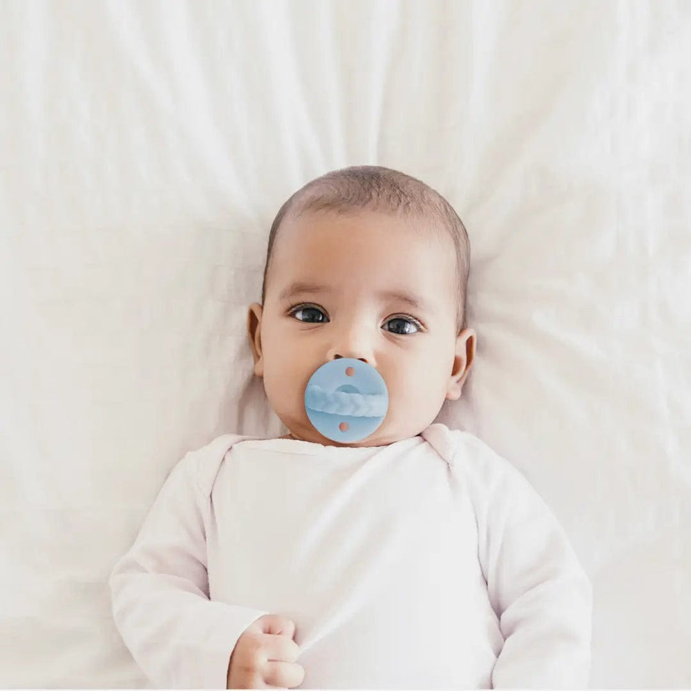 Itzy Ritzy Pacifier Sweetie Soother™ Blue Orthodontic Pacifiers