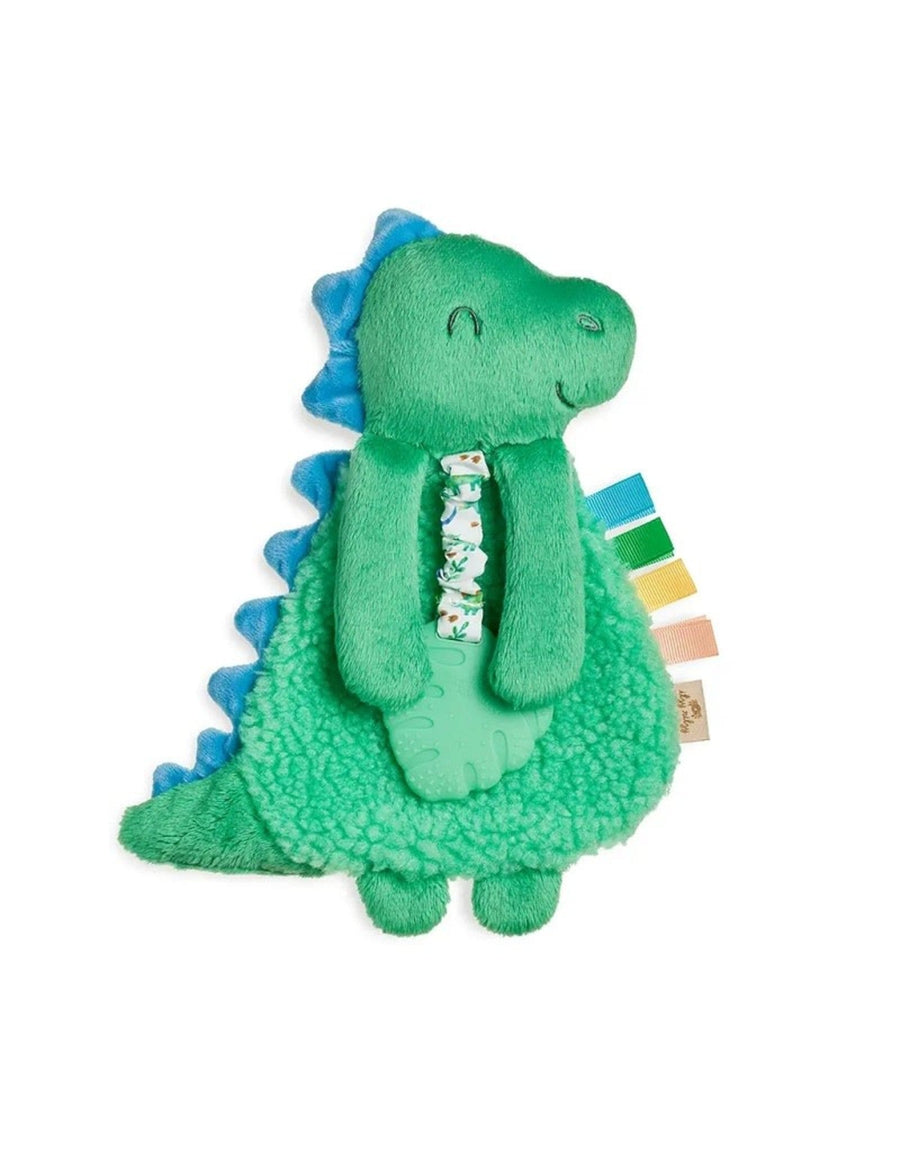 Itzy Ritzy Teether Itzy Lovey™ Green Dino Plush + Teether Toy